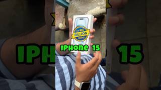 iPhone 15 Flipkart Open Box Delivery BBD Sale shorts [upl. by Ahael946]