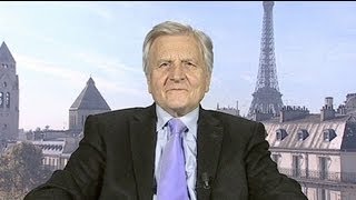 euronews I talk  JeanClaude Trichet veut une fédération économique et fiscale européenne [upl. by Karlyn786]