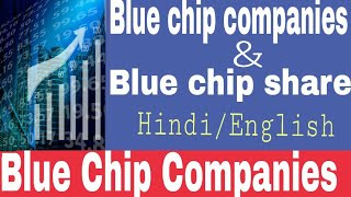 What is blue chip companies and share in hindi by business school [upl. by Hedgcock]