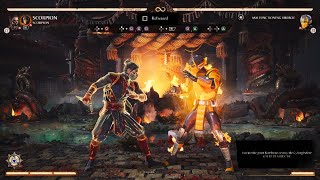 Mortal Kombat 1 Invasion Season 8 Combo Trial Scorpion [upl. by Aisak83]