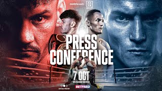 Leigh Wood vs Josh Warrington Press Conference [upl. by Eisele]