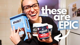 BEST PRODUCTS TO ACHIEVE YOUR GOALS  organifi no bull protein powder built bars [upl. by Harriette945]