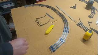 Making new roadbed for my O gauge layout [upl. by Ruskin963]