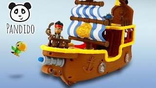 ⭕ Jake und die Nimmerlandpiraten Piratenschiff Bucky Spielzeug Unboxing deutsch [upl. by Torbert811]