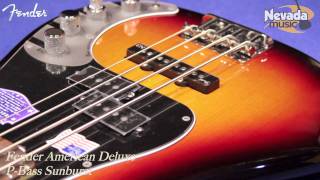 Fender American Deluxe PBass Sunburst  Quick Look [upl. by Atnoled283]