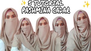 Tutorial Hijab Pashmina Cadar  Lia Yulianti Fathonah [upl. by Seif877]