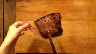 How To Cut Meat Against The Grain  Cooking Light [upl. by Conard]