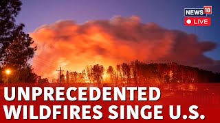 California Wildfire LIVE  California Wildfire 2024  Californias Largest Wildfire Explodes  N18G [upl. by Ahsima]