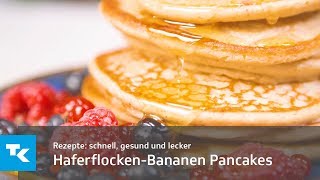 HaferflockenBananen Pancakes [upl. by Inger264]