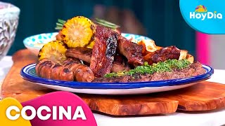 Receta de salmuera para darle un sabor único a la carne  Hoy Día  Telemundo [upl. by Cacilia284]