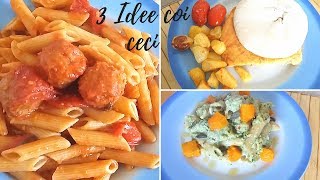 3 IDEE COI CECI  PER LO SPORT💪 PASTA CHE NON FA INGRASSARE😋  Ricette facili e veloci VEGAN [upl. by Dehlia]