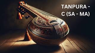 TANPURA C Scale SA  PA  Best For Ryaz [upl. by Nosna275]