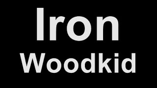 Woodkid  Iron Karaoke [upl. by Ecneitap]