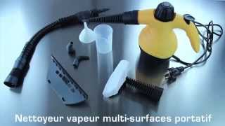 Nettoyeur Pistolet Vapeur 3 Bars Clean Up® chez TREND CORNER [upl. by Vanya]