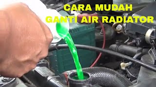 Cara Mudah Mengganti Air Radiator Mobil Avanza Xenia  Vehicle Maintenance Program [upl. by Markos]