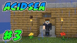 LA PLUIE ACIDE   3 Skyblock AcidSea [upl. by Wolfie529]