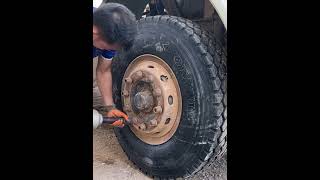 tires car truck auto mechanic repair skillful mdrtyre video shorts [upl. by Avihs335]