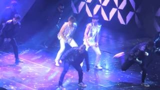 FANCAM TVXQ  Humanoids  CATCH ME TOUR EN CHILE [upl. by Nilyac]