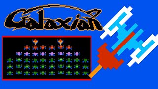 Galaxian FC · Famicom video game port  21round session 🎮 [upl. by Strong433]