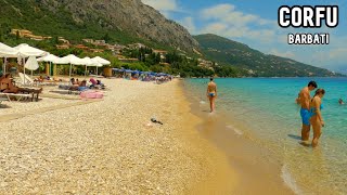 Barbati beach is the most beautiful beach in Corfu Island Greece [upl. by Aisauqal]