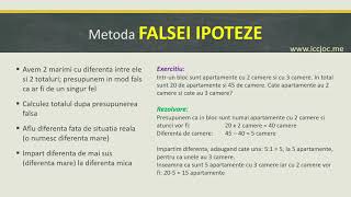 Metode de rezolvare a problemelor de matematica clasa a 3a [upl. by Kluge481]