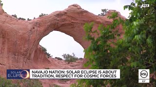 Navajo Nation will honor solar eclipse with tradition reverence [upl. by Giordano]