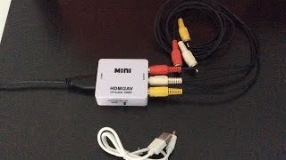 HDMI2AV SETUP [upl. by Dawkins100]