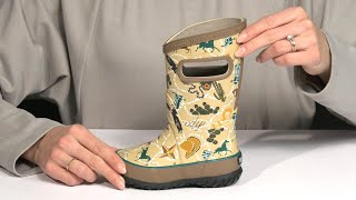 Bogs Kids Rain Boots New Western ToddlerLittle KidBig Kid SKU 9926827 [upl. by Yartnoed]