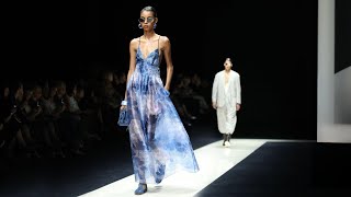 Emporio Armani  SpringSummer 2025  Milan Fashion Week [upl. by Haveman]