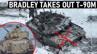 Bradley Takes Out Russian T90M in Intense Combat [upl. by Schoenburg]