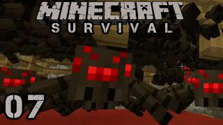 Minecraft Survival  7  Spider XP Farm   Luna SSP [upl. by Lebisor440]