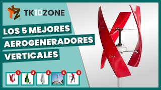 Los 5 mejores aerogeneradores verticales [upl. by Folberth]