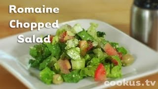 How to Make Romaine Chop Salad [upl. by Meuser596]