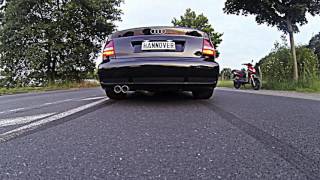 LAUNCH 1100bhp audi s4 b5 anti lag RS4 [upl. by Vevina]