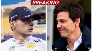 F1 LIVE Max Verstappen offered Mercedes contract as FIA urged to take legal action [upl. by Caroline469]