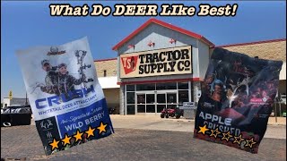 Best Deer Attractant Form Tractor Supply [upl. by Haeli]