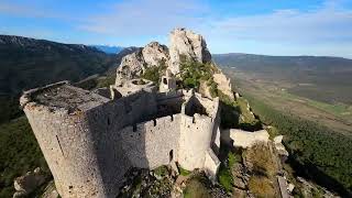 Cathares Forteresse de Peyrepertuse [upl. by Llerral]