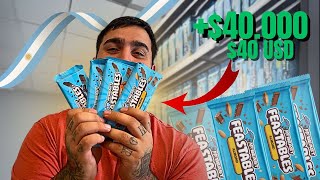 PROBANDO LOS CHOCOLATES DE MR BEAST EN ARGENTINA [upl. by Omik]