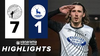 Gateshead put SEVEN past Pools 🤯  Gateshead 71 Hartlepool United  HIGHLIGHTS [upl. by Arreis]