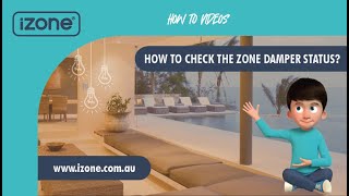 How to check the zone damper status in the old iZone Home app [upl. by Aicelet]