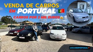 CARROS POR 2 MIL EUROS EM PORTUGAL 🇵🇹 [upl. by Yrral987]