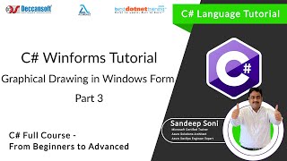 Graphical drawing in windows form  Part 3  C WinForms [upl. by Laamaj]