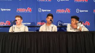 Okemos basketball players and coach share thoughts after loss to UD Jesuit in D1 semis [upl. by Mccarthy]