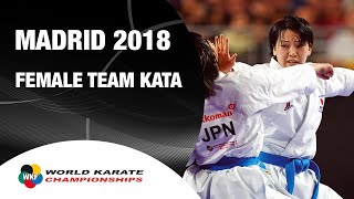 GOLD MEDAL Japan vs Spain  2018 World Championships  WORLD KARATE FEDERATION [upl. by Dnanidref]