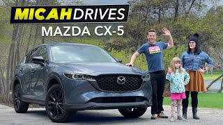 2023 Mazda CX5  Compact SUV Family Review [upl. by Anailuj551]