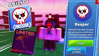 The NEW REAPER Ability Showcase in BLADE BALL Roblox [upl. by Molly]