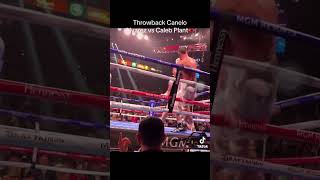 Throwback Caleb Plant vs Canelo Alvarez boxing caneloalvarez calebplant boxingtraining fyp [upl. by Strepphon]