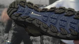 ECCO Exostrike con suola Michelin ad ISPO 2019 [upl. by Alema]