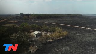 Arde Corrientes los incendios en los Esteros del Iberá no dan tregua Hablan de desastre ambiental [upl. by Barnie]