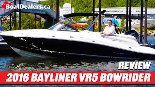 2016 Bayliner VR5 Bowrider [upl. by Price]